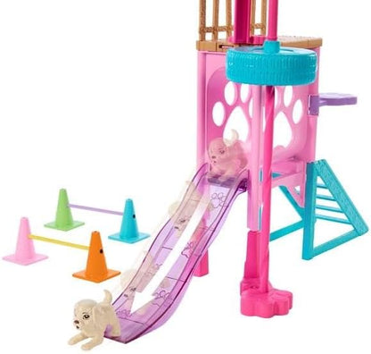 Barbie Stacie to the Rescue Puppy Obstacle Course with Doll