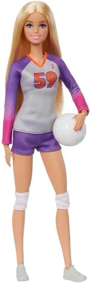 Barbie Made to Move Volleyball Player Blonde