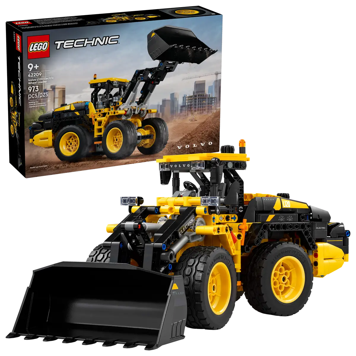 LEGO® Technic™ Volvo L120 Electric Wheel Loader (42209)