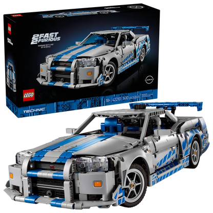 2 Fast 2 Furious Nissan Skyline GT-R (R34) Car (42210)