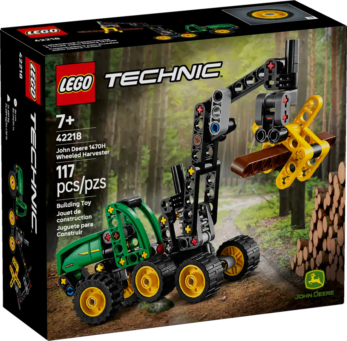 LEGO® Technic™ John Deere 1470H Wheeled Harvester (42218)