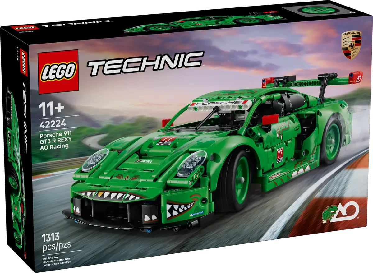 LEGO® Technic™ Porsche 911 GT3 R REXY AO Racing Car (42224)