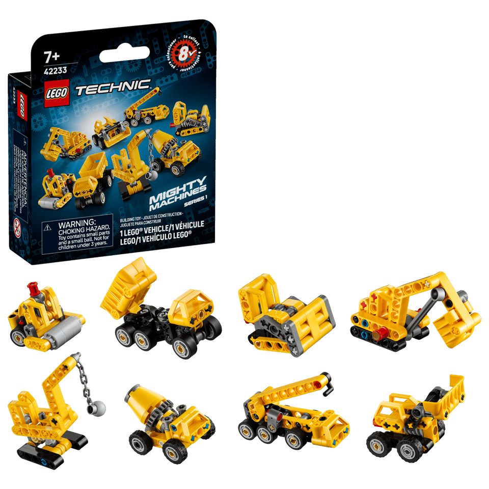 LEGO® Technic™ Mighty Machines Blind Box (42233)