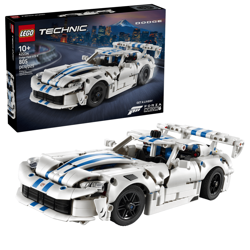 LEGO® Technic™ Dodge Viper GTS-R Sports Car (42234)