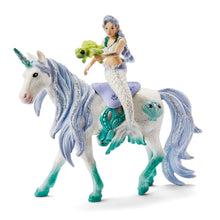 Mermaid Riding on Sea Unircorn