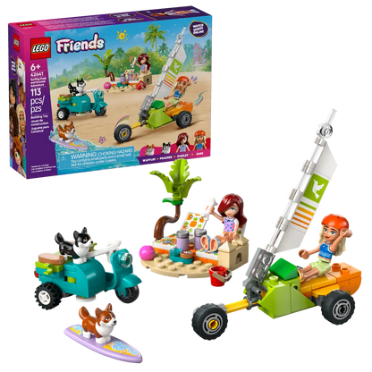 LEGO® Friends Surfing Dogs and Scooter Adventure (42641)