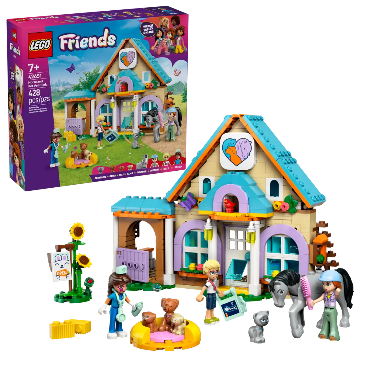 LEGO® Friends Horse and Pet Vet Clinic (42651)