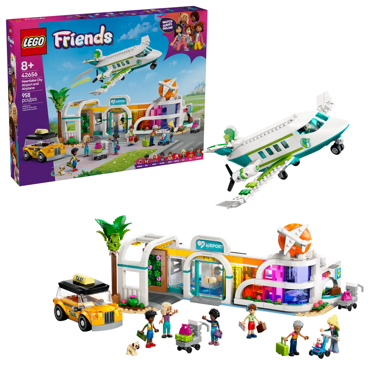 LEGO® Friends Heartlake City Airport and Airplane (42656)