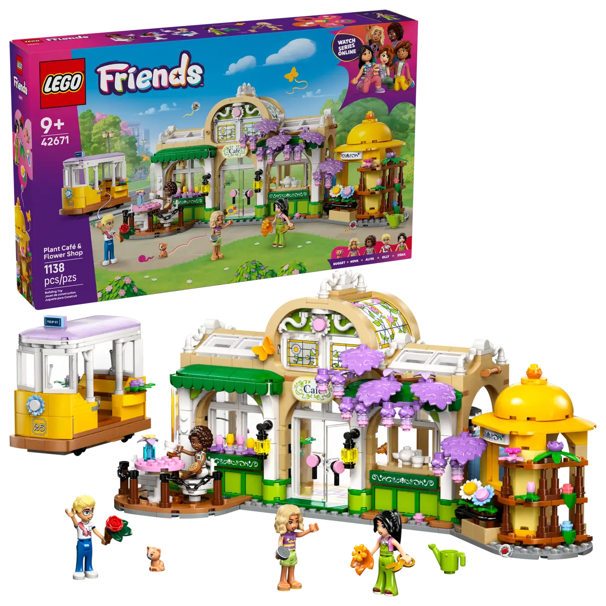 LEGO® Friends Plant Cafe & Flower Shop (42671)