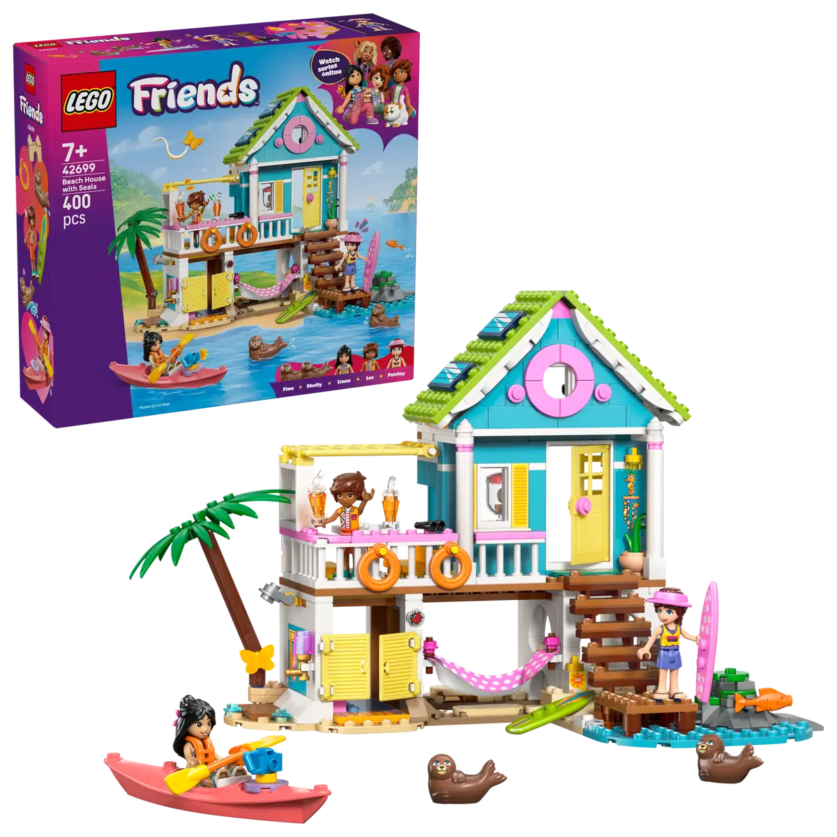 LEGO® Friends Beach House with Seals (42699)