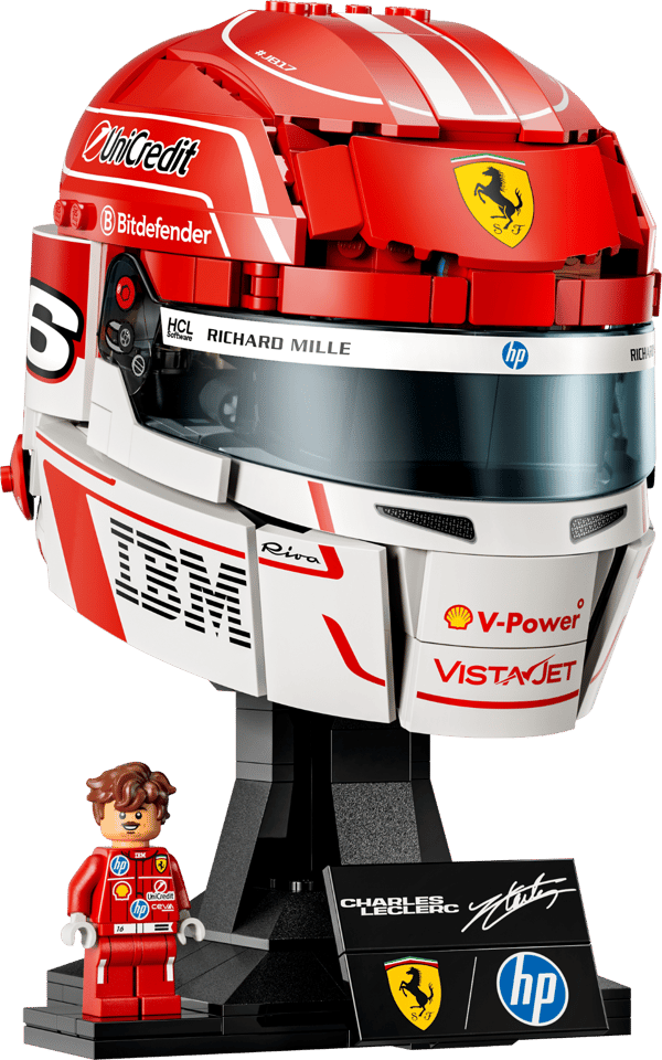 LEGO® Editions Scuderia Ferrari HP Charles Leclerc Helmet (43014)
