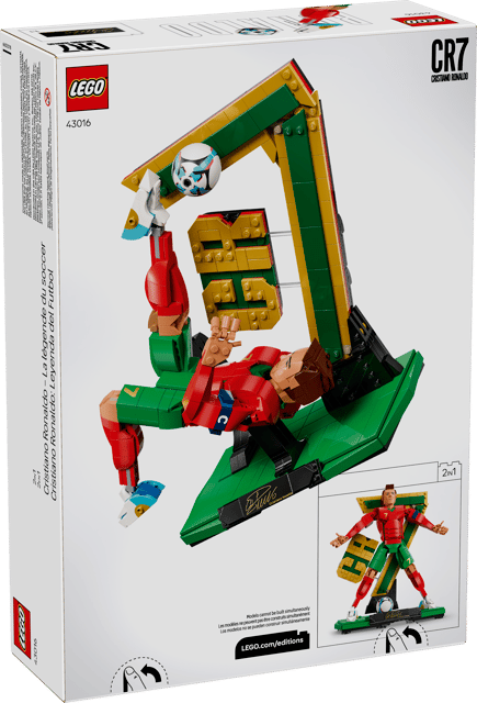 LEGO® Editions Cristiano Ronaldo - Soccer Legend (43016)