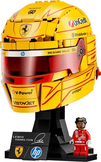 LEGO® Editions Scuderia Ferrari HP Lewis Hamilton Helmet (43022)