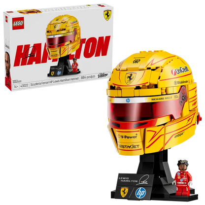 LEGO® Editions Scuderia Ferrari HP Lewis Hamilton Helmet (43022)