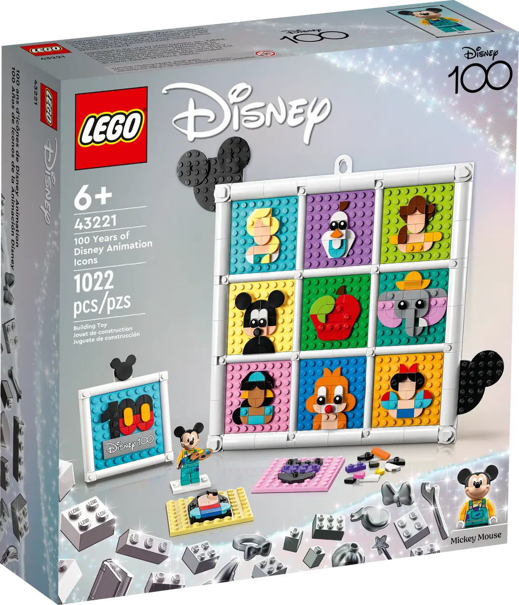 LEGO® Disney 100 Years of Disney Animation Icons (43221)
