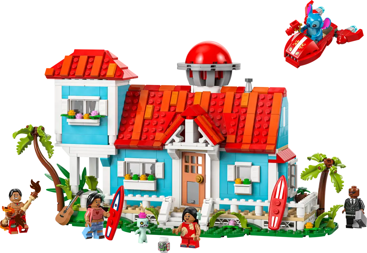 LEGO® Disney Lilo and Stitch Beach House (43268)