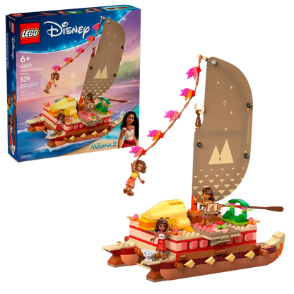LEGO® Disney Moana's Adventure Canoe (43270)