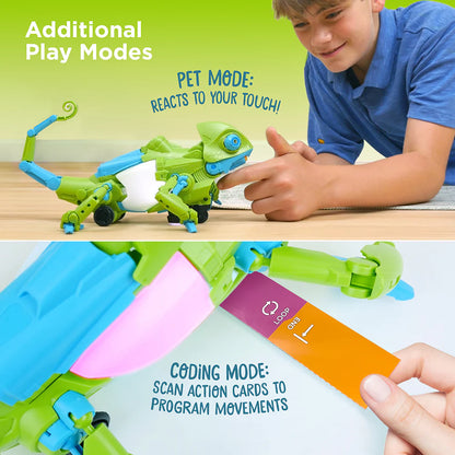 My Robotic Pet Coding Chameleon