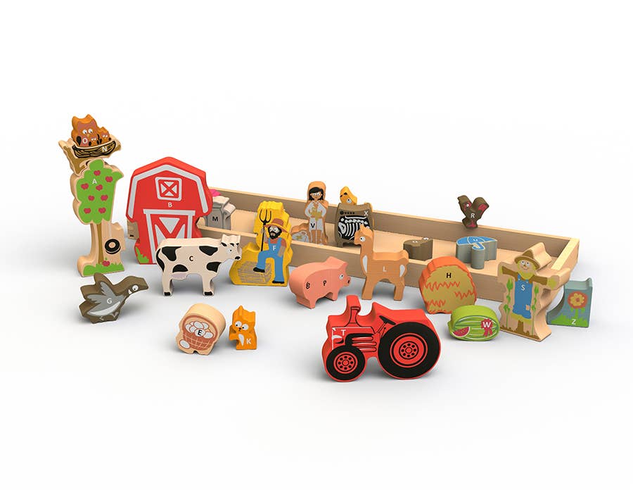 The Farm A to Z Puzzle