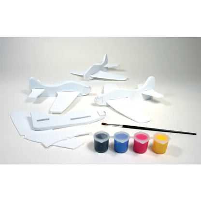 4 Foam Fliers Stunt Mini Kit - Diy Craft Kit