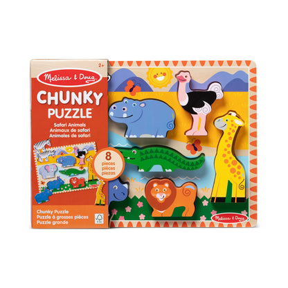 Safari Chunky Puzzle - 8 Pieces