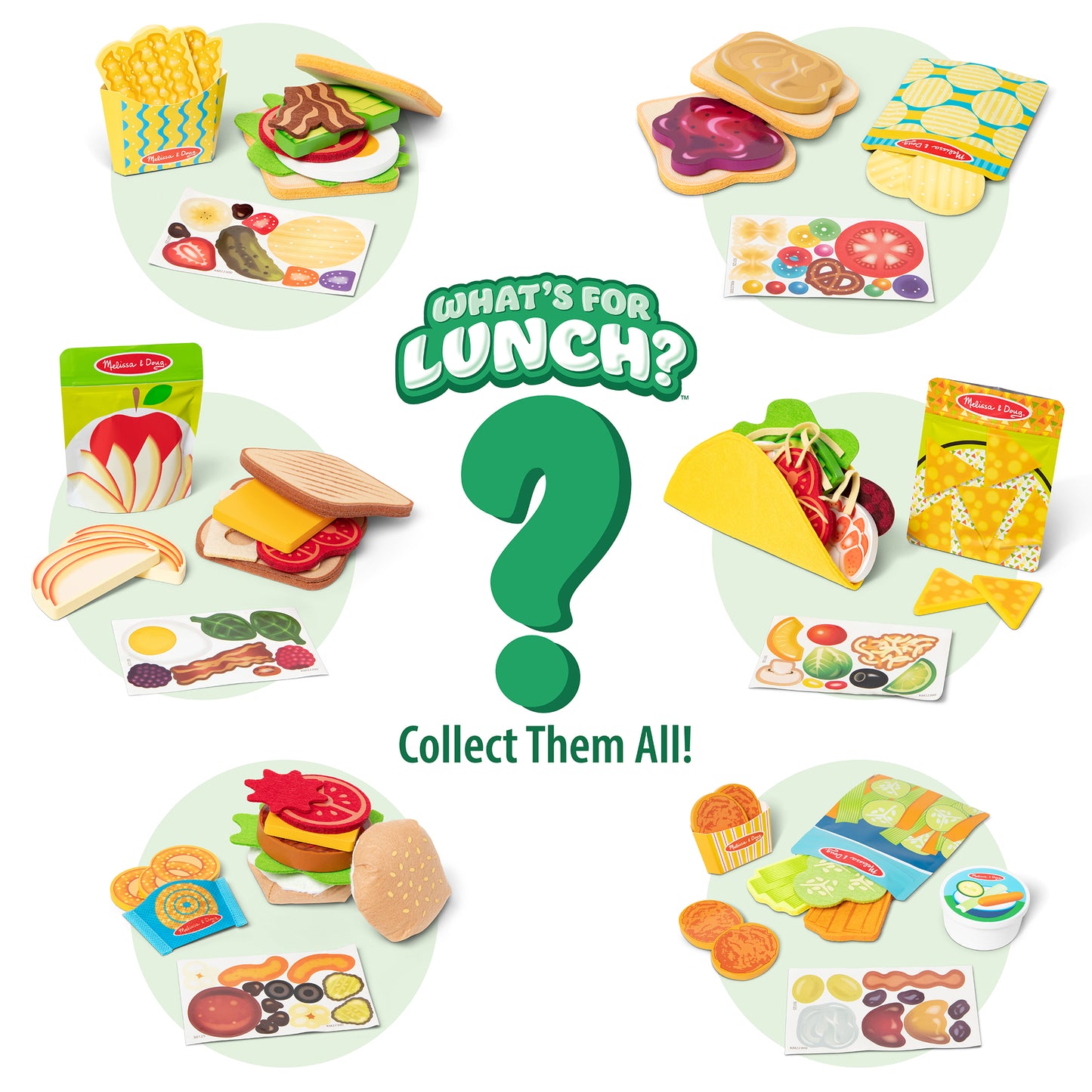 What is for Lunch? Surprise Meal Play Food Set Series 2