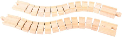 Bigjigs Rail Wooden Crazy Train Track (2 pk)