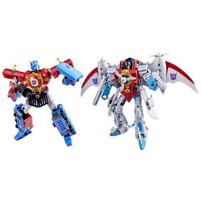 Transformers Hearts of Steel Optimus Prime and Starscream