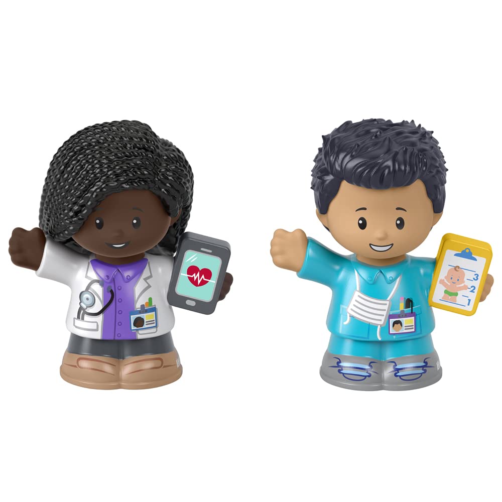 FP Little People 2 Pack Doctor and Nurse