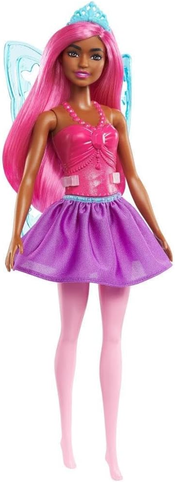 Barbie Fairy Black with Pink Hair