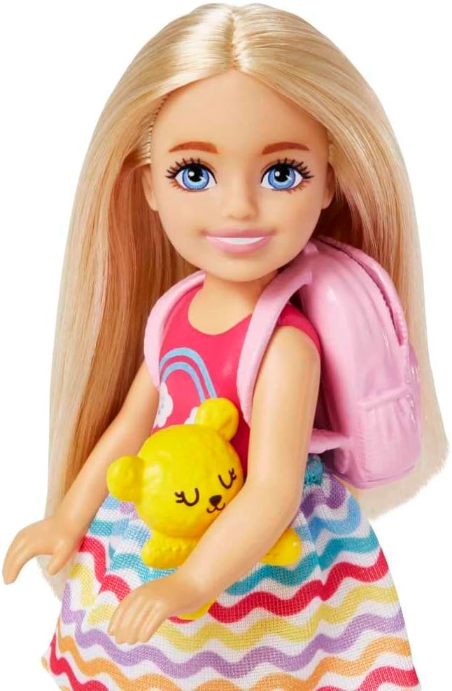 Barbie Chelsea Travel Doll Blonde with Puppy