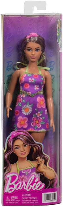 Barbie Fashionista - Purple Flower Dress 244