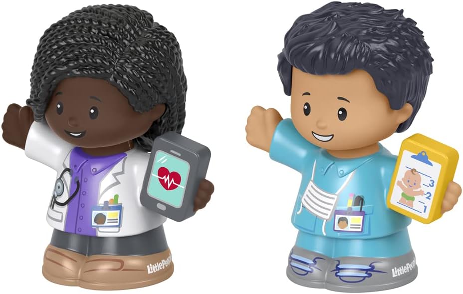 FP Little People 2 Pack Doctor and Nurse