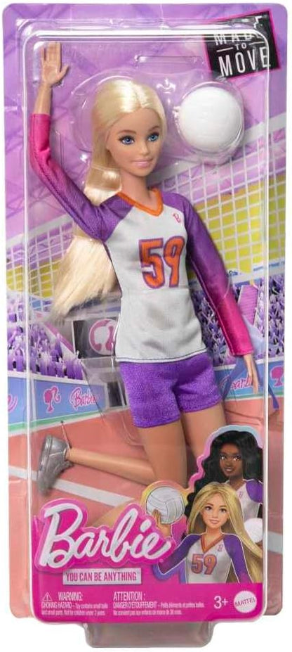 Barbie Made to Move Volleyball Player Blonde