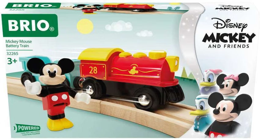 BRIO WORLD Mickey Mouse Battery Train (32265)
