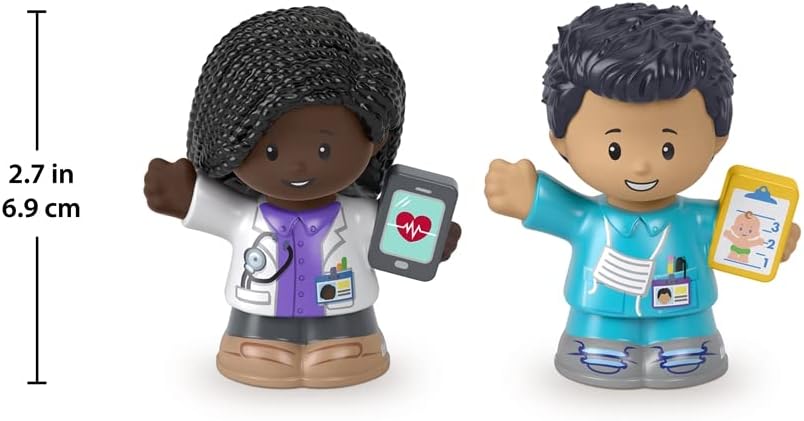 FP Little People 2 Pack Doctor and Nurse