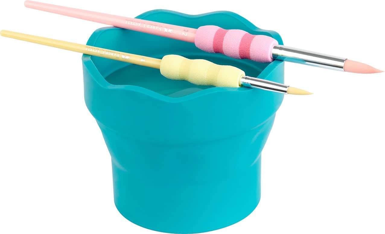 Clic&Go Collapsible Water Cup - Turquoise