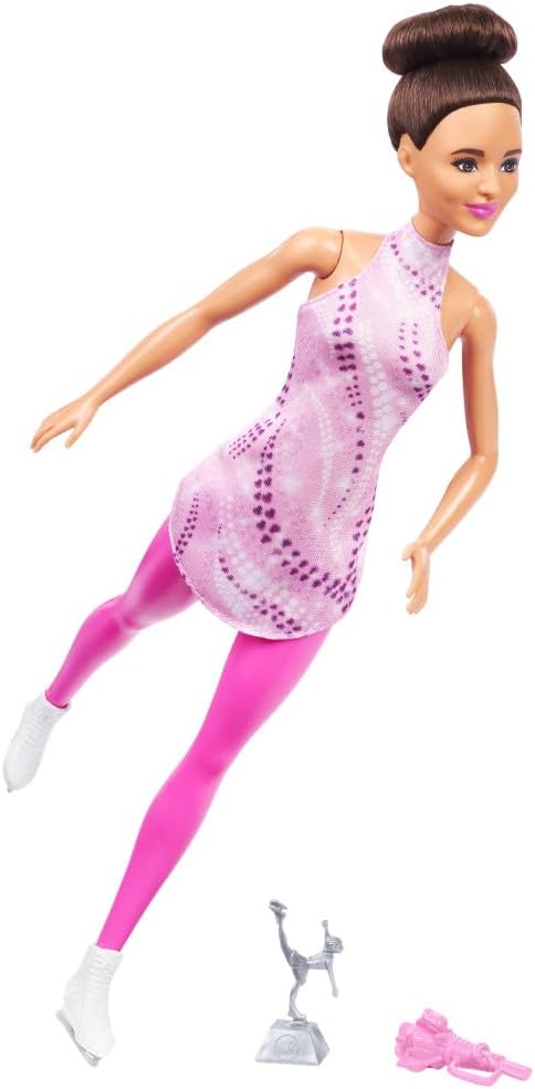 Barbie Careers Doll Figure Skater Brunette