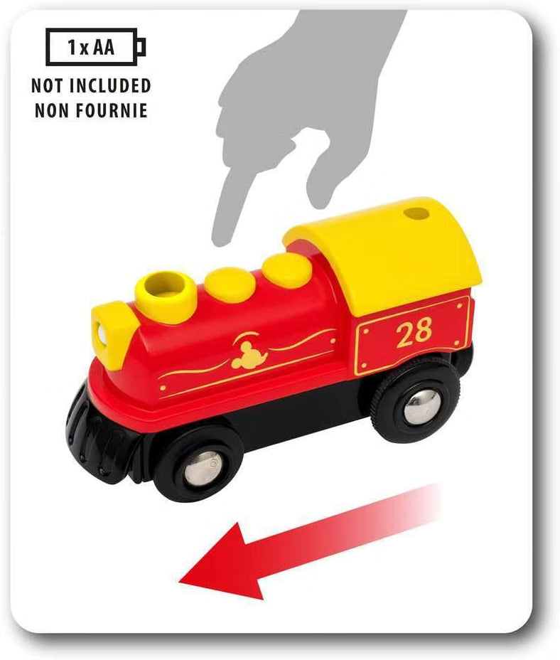 BRIO WORLD Mickey Mouse Battery Train (32265)
