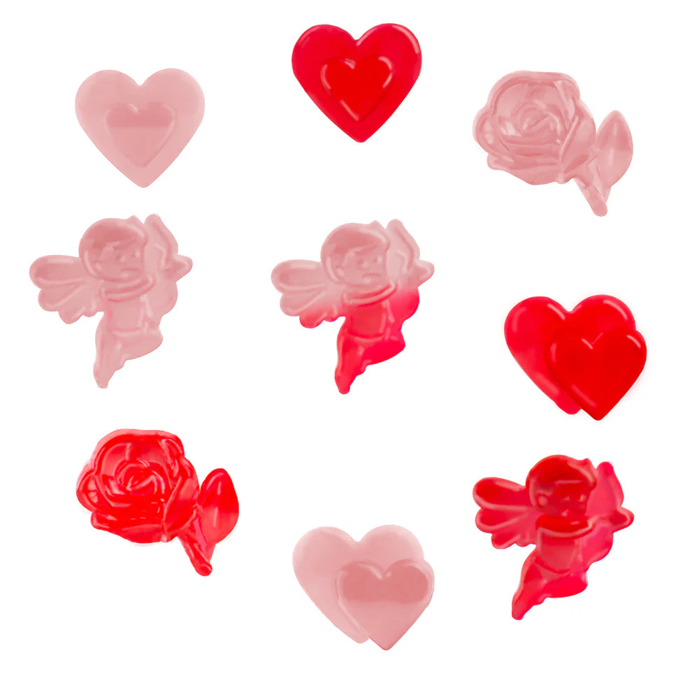 Gummy Candy Kit - Hearts, Roses & Cupids