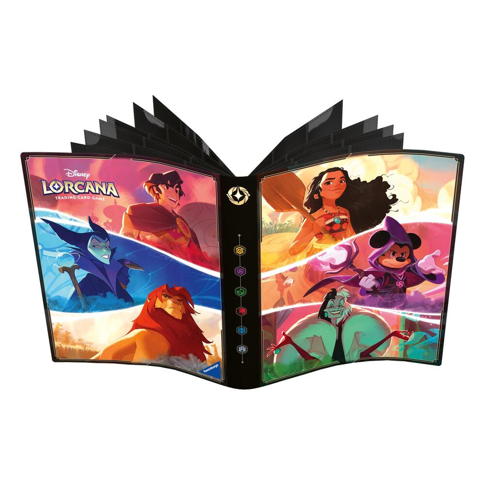 Ravensburger Disney Lorcana TCG: 9-Pocket Card Portfolio Iconic Characters