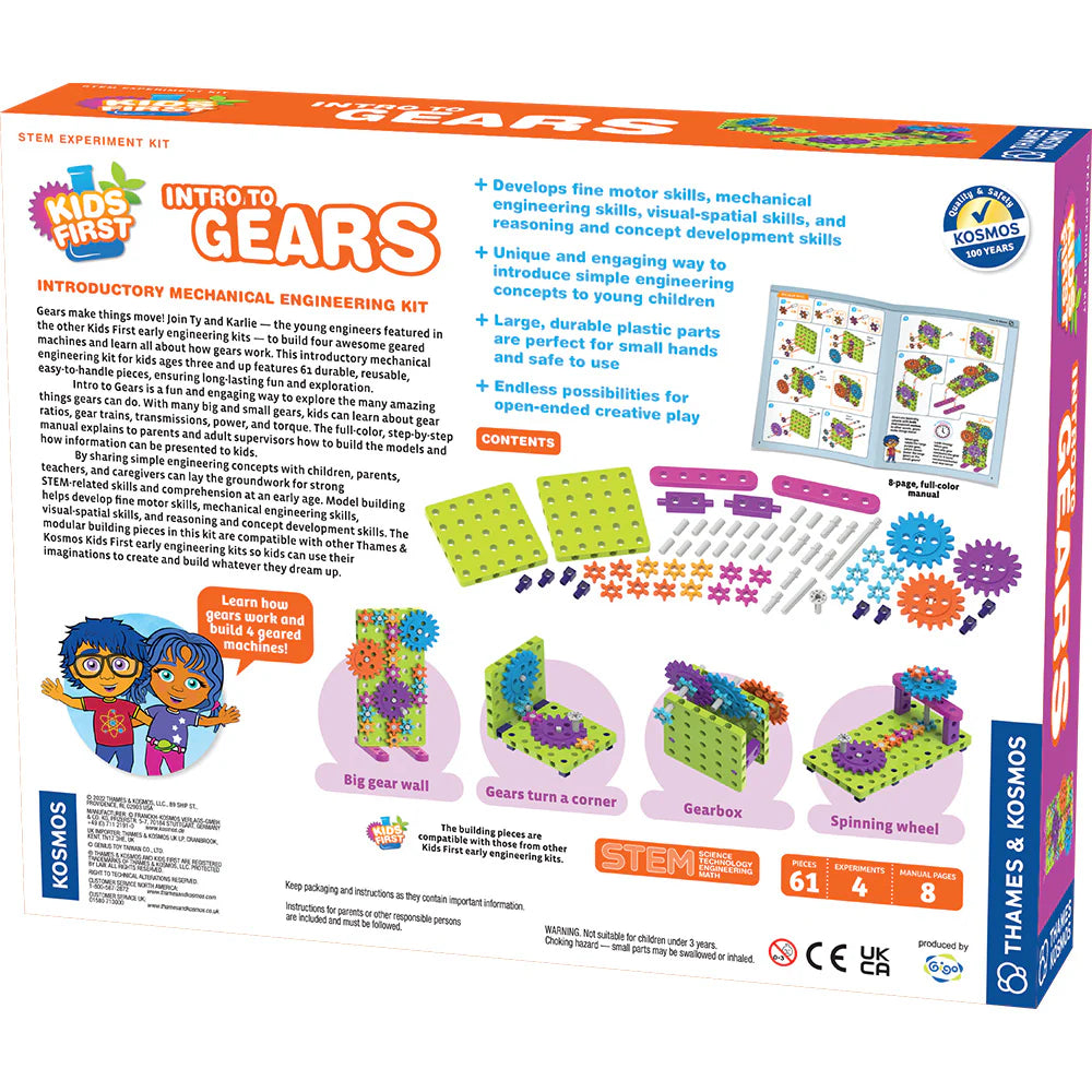 Kids First: Intro to Gears - Level 1