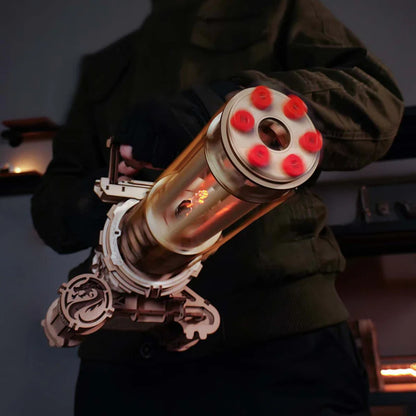 Rotating Barrel Machine Gun