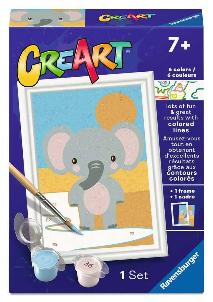 CreArt: Cute Elephant 3x5