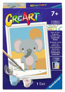 CreArt: Cute Elephant 3x5