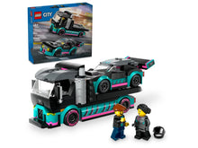 LEGO® City Race Car and Car Carrier Truck (60406)