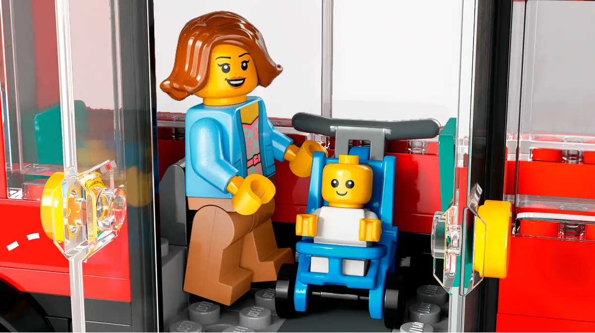 LEGO® City Red Double-Decker Sightseeing Bus (60407)