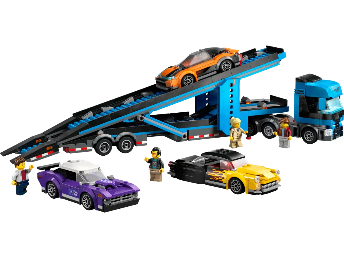 LEGO® City Car Transporter Truck with Sports Cars (60408)