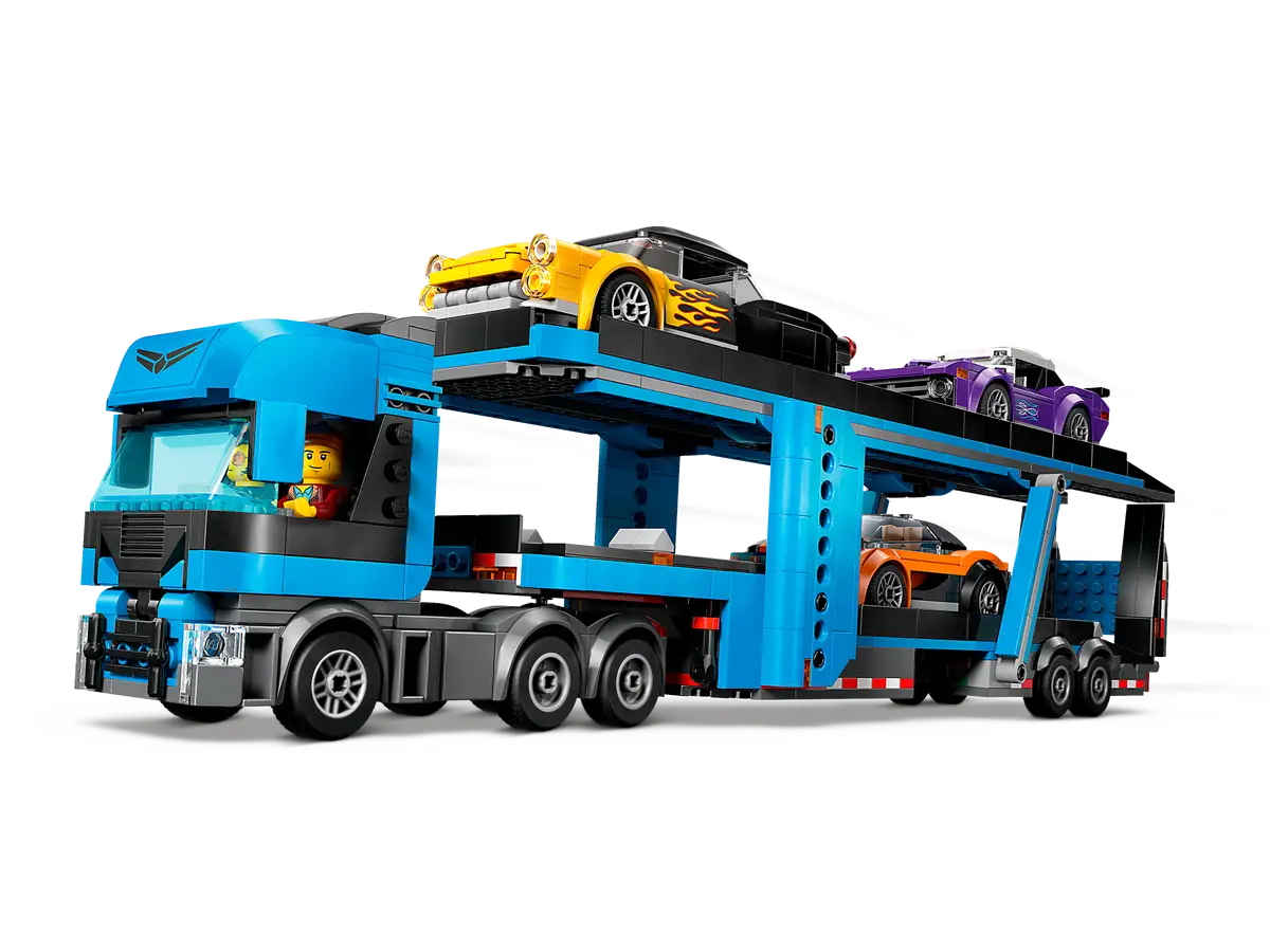 LEGO® City Car Transporter Truck with Sports Cars (60408)