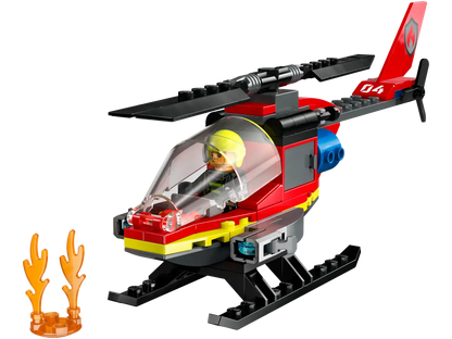 LEGO® City Fire Rescue Helicopter (60411)